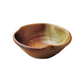 Yamashita Kogei 906909669 Sashimi Plate, Koshigaraki 4.0 Transforming Small Bowl, Shigaraki Ware, 4.7 x 4.5 x 2.1 inches (12 x 11.5 x 5.4 cm)