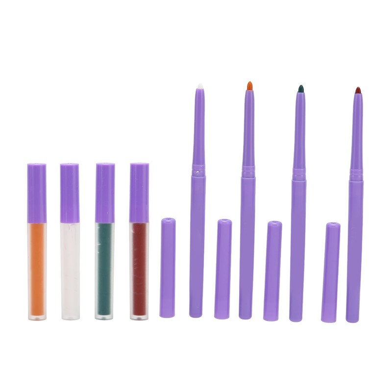 Lip Liner and Lipstick Makeup Set Long Lasting Matte Liquid