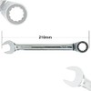 Seshin Buffalo 16mm Ratchet Spanner Steel Fixed Head Gear Wrench