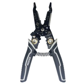 Alicates multifunción 9 en 1, pequeños alicates pelacables, herramienta de corte de cables de 8 pulgadas para pelar, cortar, cizallar, sujetar y prens