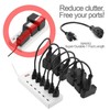 yellowprice 10PCS Heavy Duty 3-Prong Monitor Power Cord - PC/Computer/AC