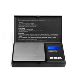 100g 0.01g Precision Digital Scales Mini Protable Weighing Scale with Back-lit LCD Display,Stainless Steel Weight Platform for Kitchen Cooking, Coffee, Jewellery