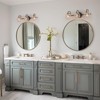 KSANA Black Bathroom Vanity Light Fixtures, Modern Farmhouse 3-Light Black