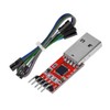 Wisyurt 3 Pcs CP2102 USB 2.0 to TTL 5-Pin Serial