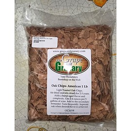 Oak Chips- American 1LB.- Light Toast