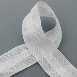 SZXMDKH 30M ULTRA LONG Curtain Header Heading Tape,White Pencil Pleat HeaderTape for Detachable Curtain,Window Curtain,26mm In Width,30m In Length.