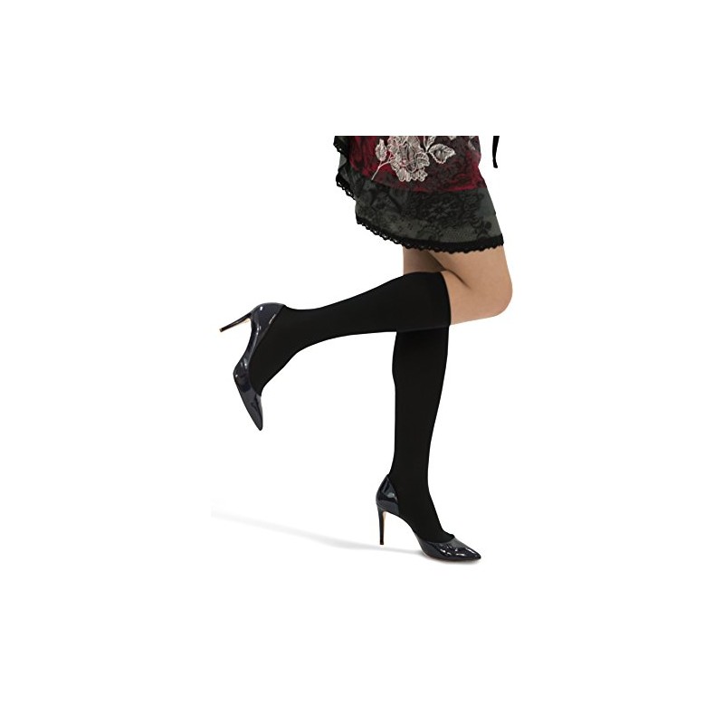 MAXAR Microfiber Knee High Compression Socks for Women & Men