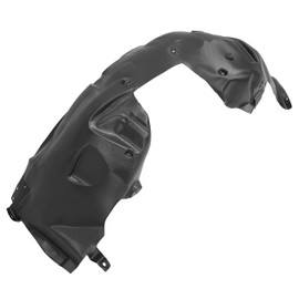 HECASA Front Inner Fender Liner Compatible with 2015-2017 Ford Mustang 2-Door Replacement for FO1248165 FR3Z16103A Splash Shield Guard Black Left Driver Side