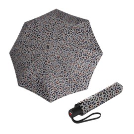 Knirps - A.200 Medium Duomatic Automatic Umbrella - Compact Windproof Umbrella for Rain, Heavy Duty Travel Umbrella for Adults - Retractable Umbrella with 97 cm Diameter and, jaguar apricot