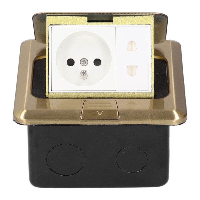 Floor Socket Embedded Power Outlet Charging Industrial Supplies FR Standard