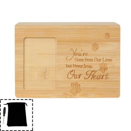 Pet Memorial Urns for Dog or Cat Ashes, Memory Box with Photo Frame, Loss Pet Memorial Remembrance Gift, Cat Urns, Dog Urn, Dog Urns for Ashes, Pet Cremation Urns as Sympathy Gifts for Pet Lovers