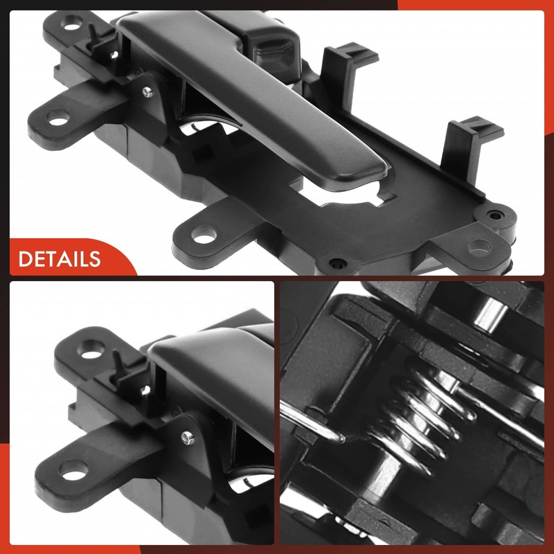 A-Premium Rear Left Driver Side Interior Door Handle Compatible with