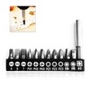Screwdriver Bit Set Mixed 11 PCS+ Drill Bit Holder 60MM