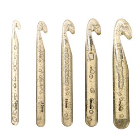 SUNLAND Crochet Hooks Set of 5 Size,12mm,15 mm,18mm,20mm,25mm