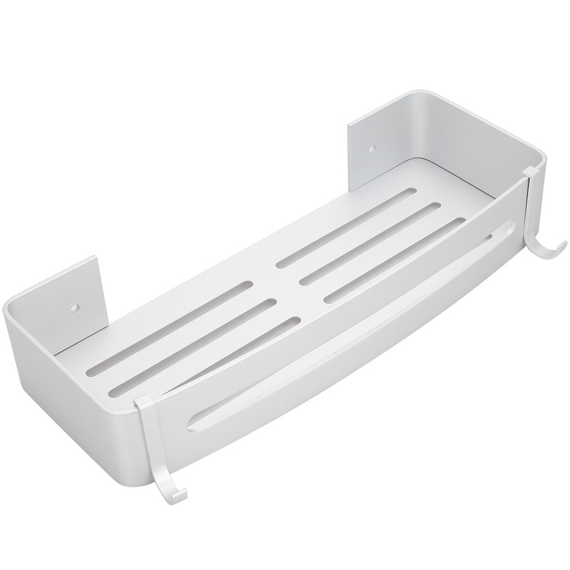 Wall Storage Rack Aluminum Corner Shower Caddies Wall Mounted Bathroom