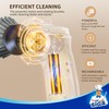 MR.SIGA Electric Spin Scrubber for Kitchen and Bathroom Cleaning, Waterproof