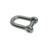 Unbranded Hex Sink Screw Pin D-Shackle 5/16" Marine Grade 1300Lb