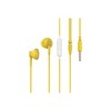 Pantone™ - Wired Earphones - 3,5mm Plug - 1,2 Meters - Yellow