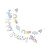 2 Sets Pulling Banner Birthday Letter Banner Children Birthday Party