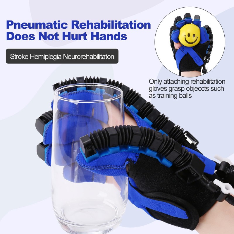 Tairibousy Rehability Robot Gloves Hemiplegia Hand Stroke Recovery Equipment, Hand