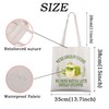 WSNANG Matcha Latte Aesthetic Tote Bag Matcha Lover Shoulder Bag