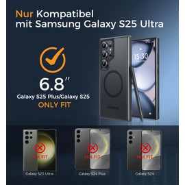 MAGIC JOHN S25 Ultra Case for Magsafe (Black)