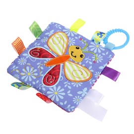 SAFIGLE Tag Toys for Babies Infant Toy Toys for Infants Newborn Toys Baby Appease Hand Towel