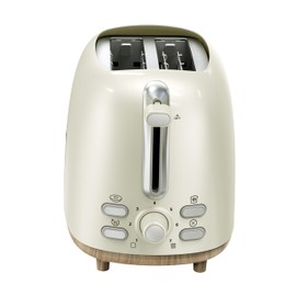 Oster 2-Slice Toaster with Extra Wide Slots, Oat Milk