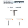 SORWDUERM 5 Pack Brushed Nickel Cabinet Knobs Satin Nickel Kitchen