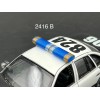 LED Ready Lightbar 1/24 1/25 LED Ready AeroDynic Lightbar Blue