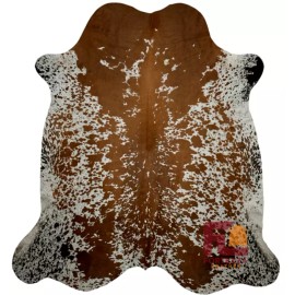 Fortezzaoutlet Cowhide Rug Multicolor Speckled | Premium Quality | Medium 5' x 7'