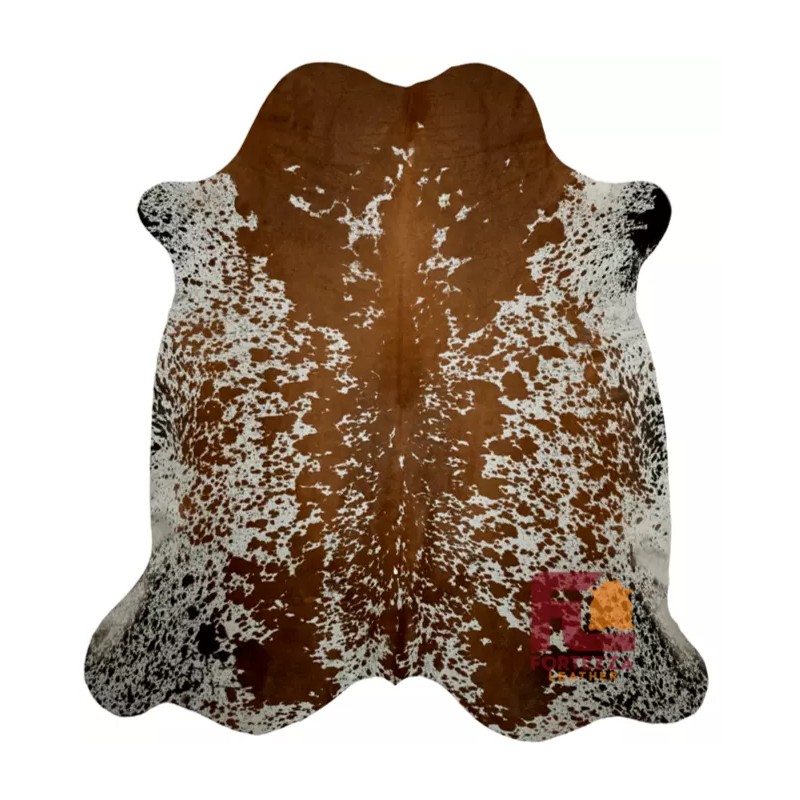 Fortezzaoutlet Cowhide Rug Multicolor Speckled | Premium Quality | Medium