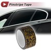 X AUTOHAUX Pinstripe Tape 30mmx8.5m Forging Pattern Car Stripes Pinstripe