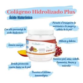 3 Colágeno Ácido Hialurónico Plus Mango-granada Sheló Nabel