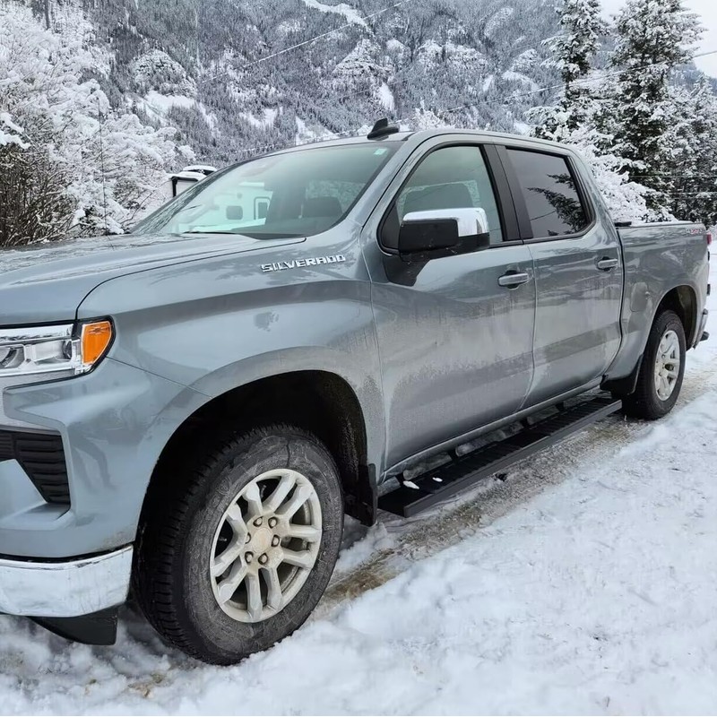 6" Running Boards Compatible with 2019-2024 Chevy Silverado/gmc Sierra 1500