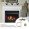 Lemfema Low Pressure LPG Propane Gas Fireplace Fire Pit Flame