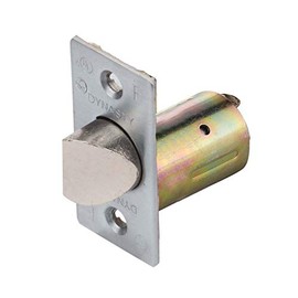 Dynasty Hardware 2-3/8" Backset Spring Latch for Augusta or Spartan Passage and Privacy Door Levers, Satin Chrome (1 Pack)