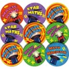 144 Magic Maths - 30mm - Glossy Reward Stickers for