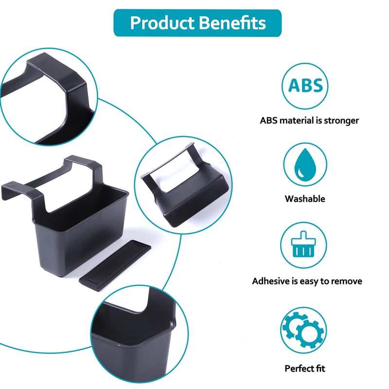 CHEAYAR Gear Shift Console Side Storage Box Compatible with Ford