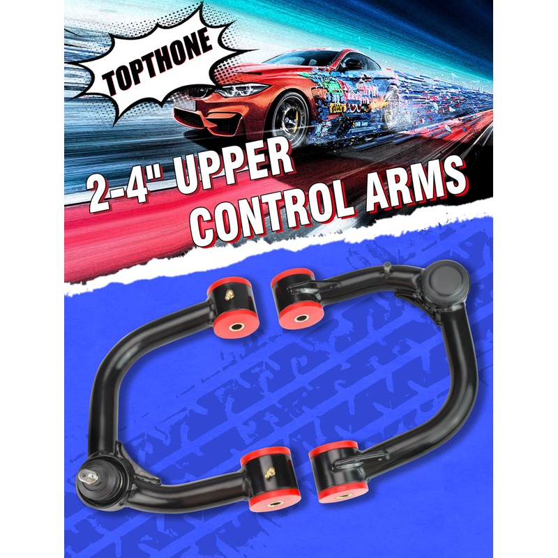 Front Upper Control Arms for 2007-2014 Toyota FJ Cruiser, 2003-2023