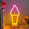 Ice Cream Neon Sign, Ice Cream Neon Lights for Bedroom