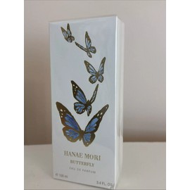 Hanae Mori BUTTERFLY Eau de PARFUM Spray 3.4fl oz/100ml NEW & SEALED Box Defect