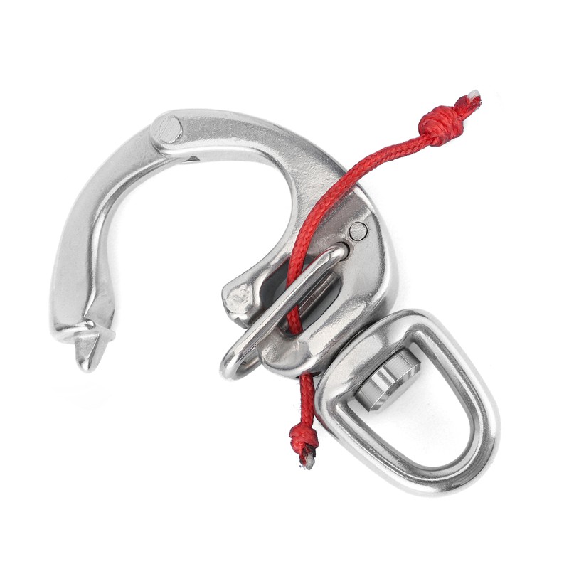 Boat Fast Eye Snap Hook 316 Stainless Steel 360° Rotation
