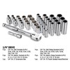 Powerbuilt 642450 38 Piece 1/4-inch Drive Mechanics Tool Set -
