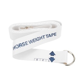 CHEOTIME 2.5m Horse Weight Tape Measure, Portable PVC Horse Weigh and Height Tape for Horse Accurate Weight and Bust Measurement, Measuring Tape
