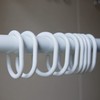 12 Shower bathroom curtain 12 hook ring set