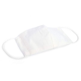 COLORFUL CANDY STYLE N5324602 Children's Masks, Set of 2, Boys, Girls, Washable, Sculpted, Cloth, Antibacterial, Small, Ox, Off-White