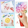 60 Pcs 6x6 Inch Flower Stencils for Painting on Wood