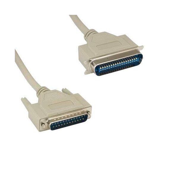 KENTEK 6 Feet FT DB25 to CN36 Parallel Printer Data