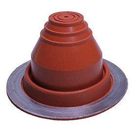 Flashers #1 Silicone High Temp Flexible Roof Jack Pipe Boot Metal Roofing Pipe Flashing (Pipe OD 1/4" to 2")